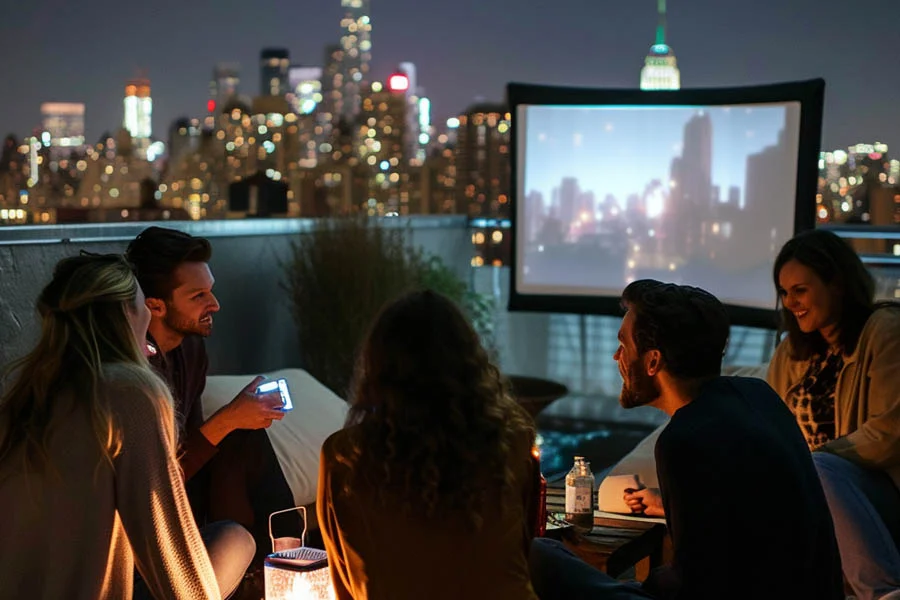 in home movie projector